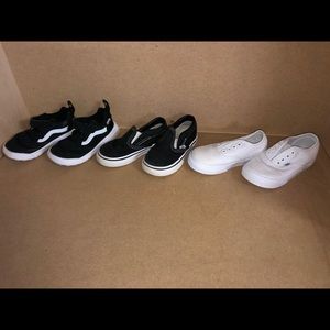 Boys size 7 Vans bundle
